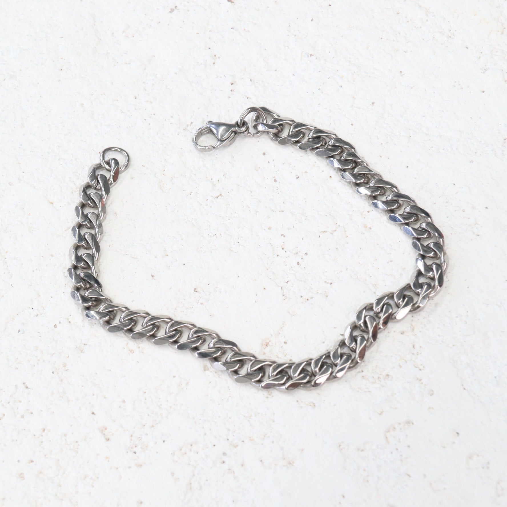 Cuban Stainless Steel Chain Bracelet