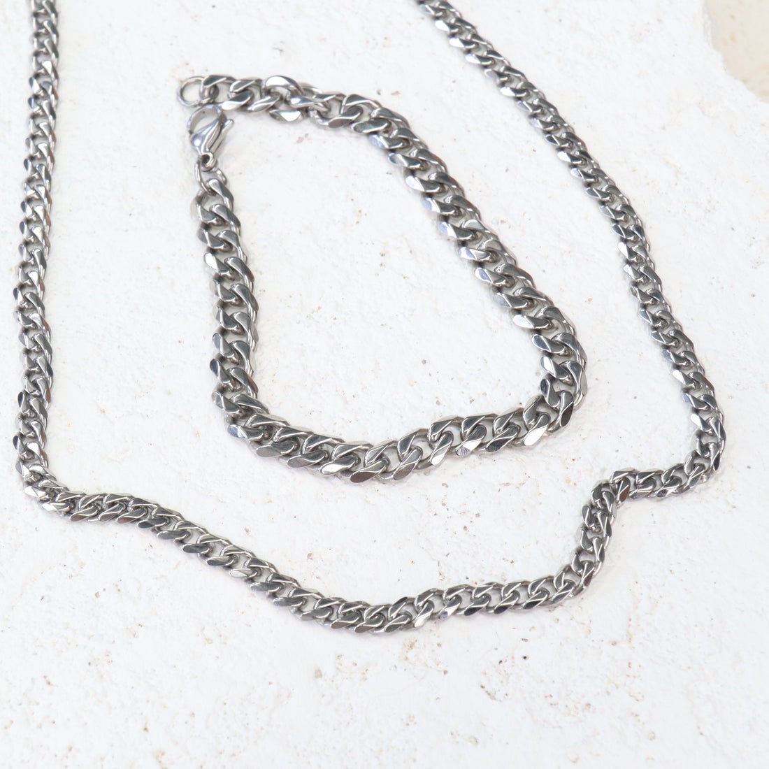 Cuban Stainless Steel Chain Necklace