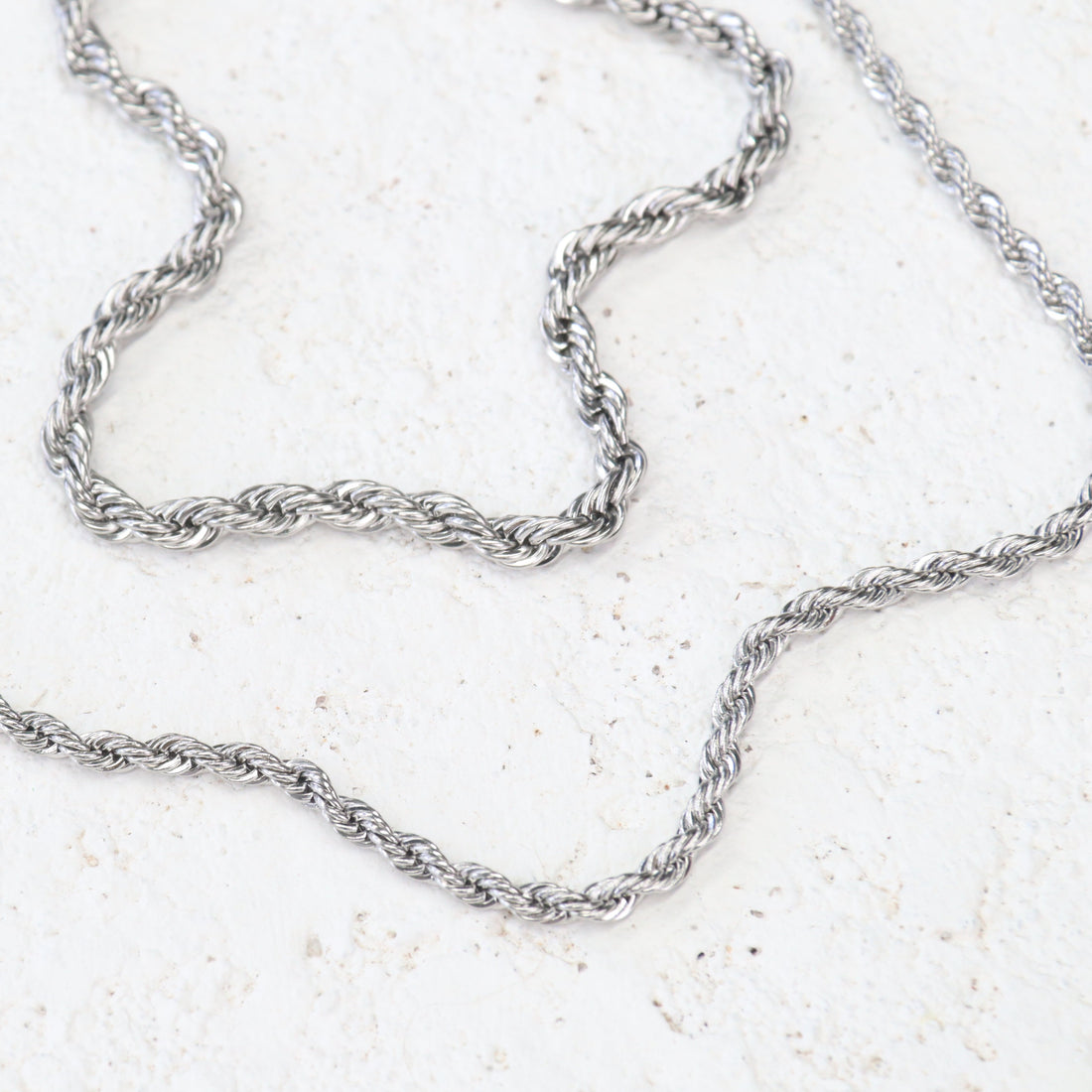 Rope Stainless Steel Chain Necklace