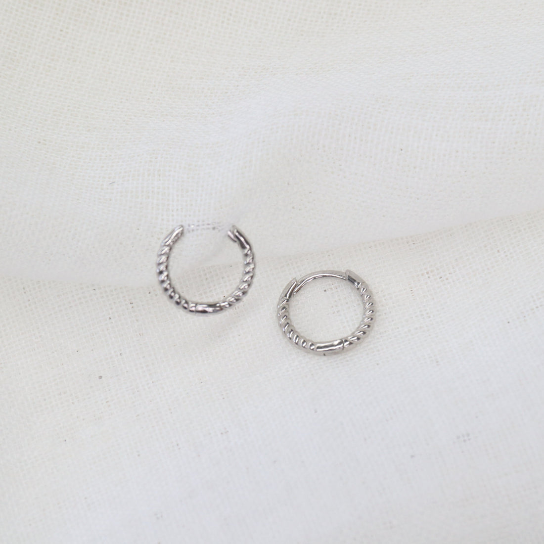 Lola | Sterling Silver & Gold Hoops