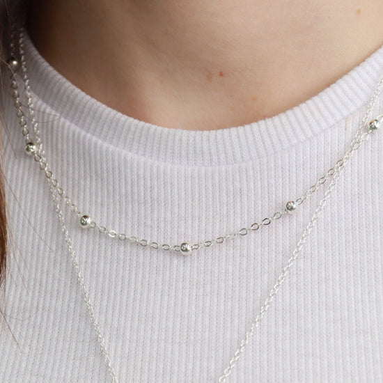 Jasper | Layer Sterling Silver Necklace - Boheme Life Collection