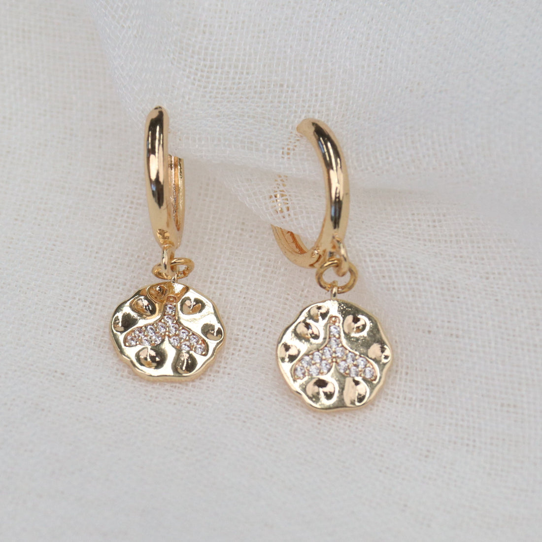Keiko ~ 24K Gold Plated Earrings
