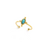 Bree | 14k Gold Plated Adjustable Ring - Boheme Life Collection