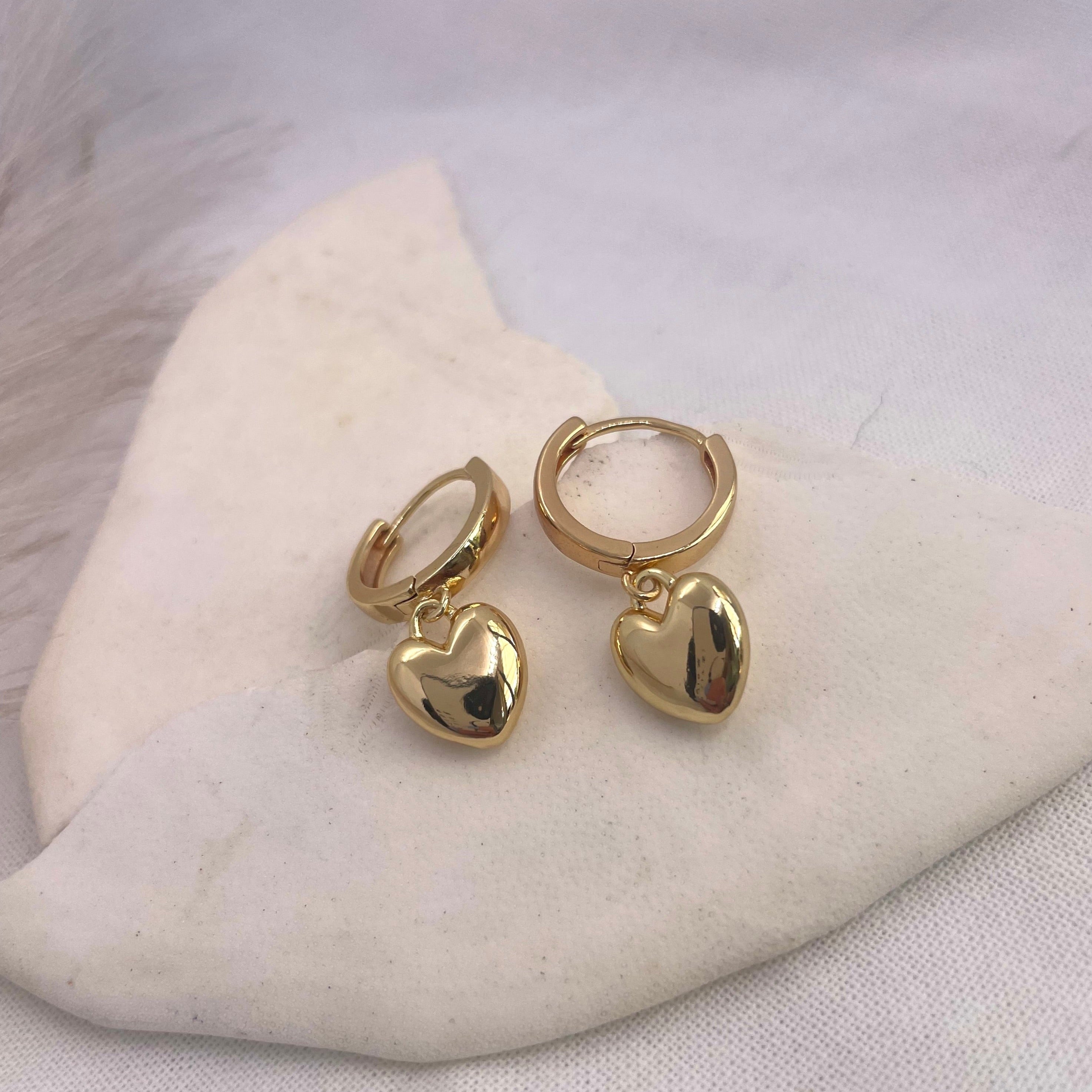Amora | 24k Gold Plated Hoops - Boheme Life Collection