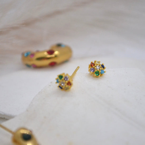 Cali 18k Gold Earrings - Boheme Life Collection